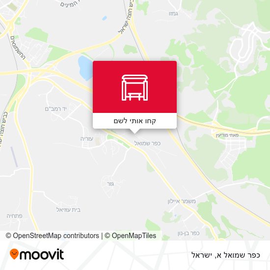 מפת כפר שמואל א