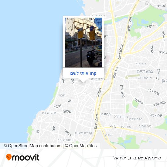 מפת שיינקין/פיארברג