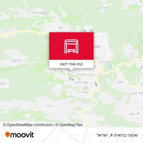 מפת שכונה בדואית 4