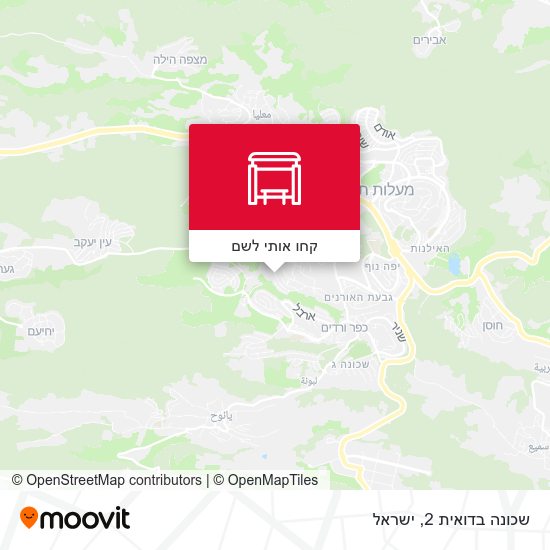 מפת שכונה בדואית 2