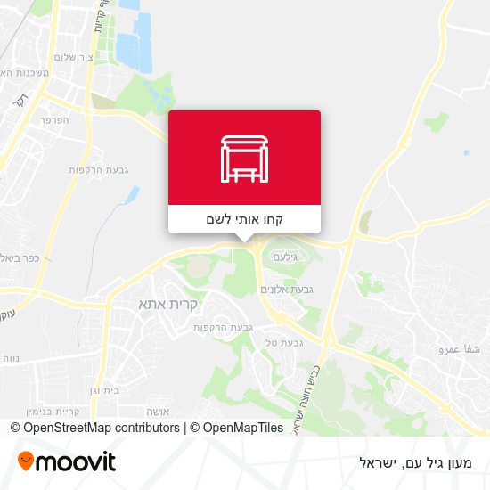 מפת מעון גיל עם
