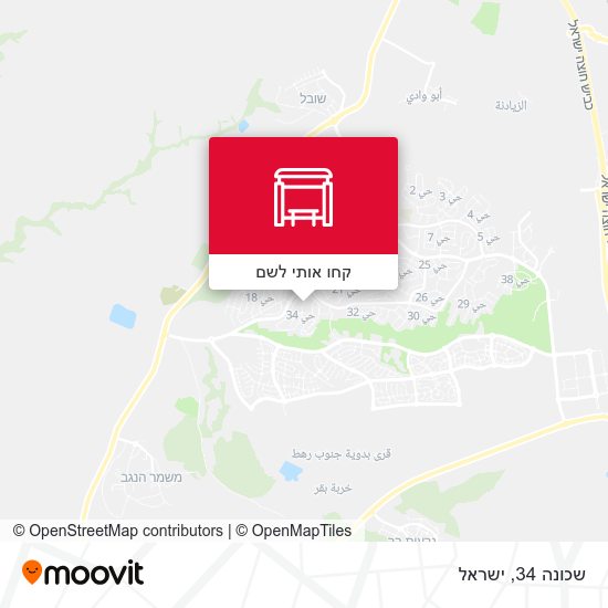 מפת שכונה 34