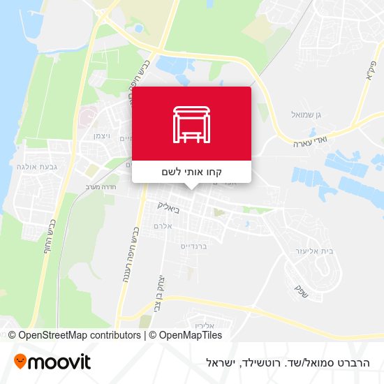 מפת הרברט סמואל/שד. רוטשילד