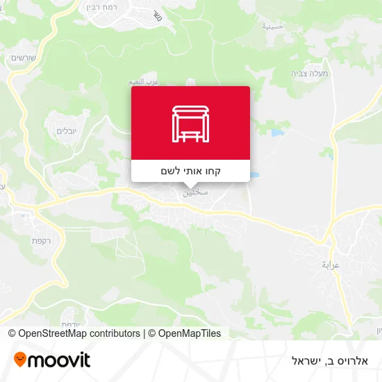 מפת אלרויס ב