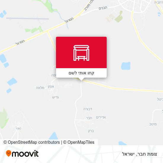 מפת צומת חבר
