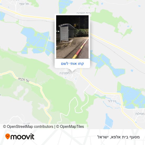 מפת מסעף בית אלפא