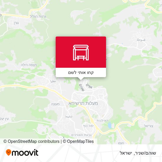מפת שוהם/שניר
