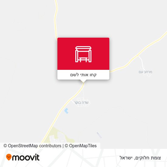 מפת צומת חלוקים