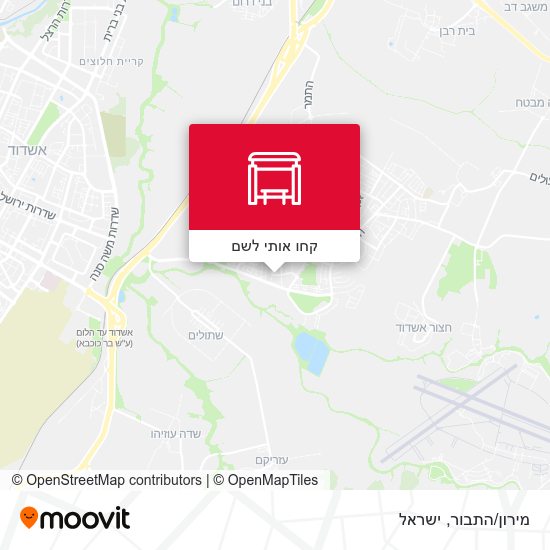 מפת מירון/התבור