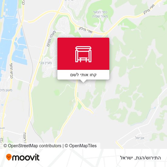 מפת התירוש/הגת