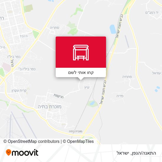 מפת התאנה/הגפן