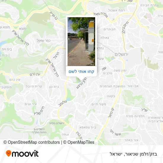 מפת בזק/זלמן שניאור