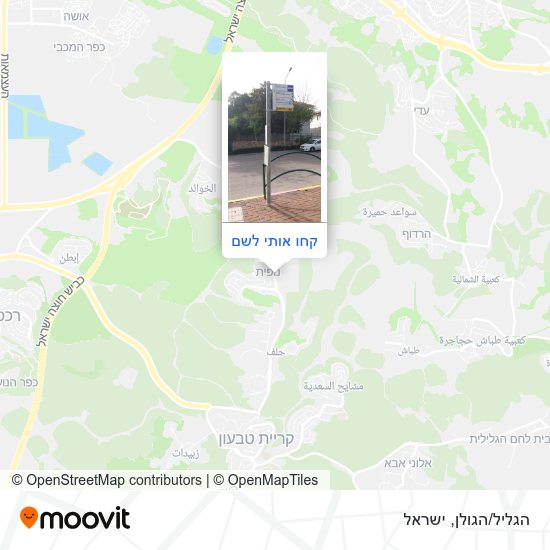 מפת הגליל/הגולן