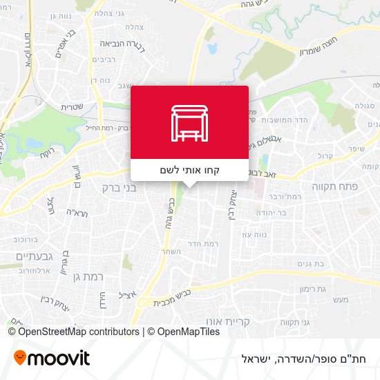 מפת חת''ם סופר/השדרה