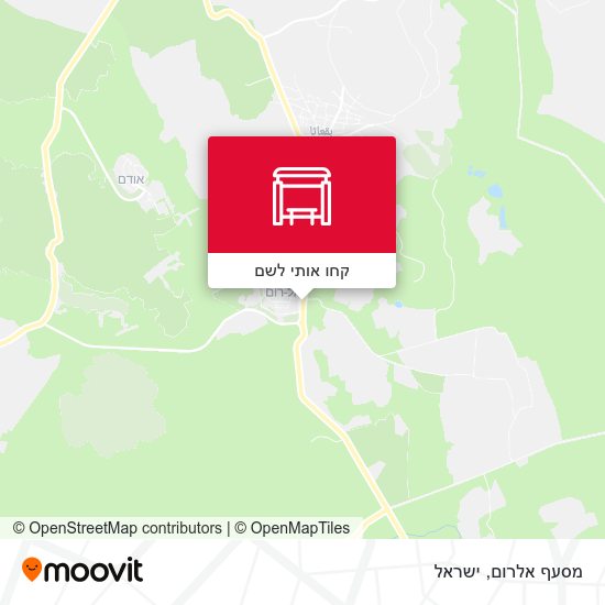 מפת מסעף אלרום