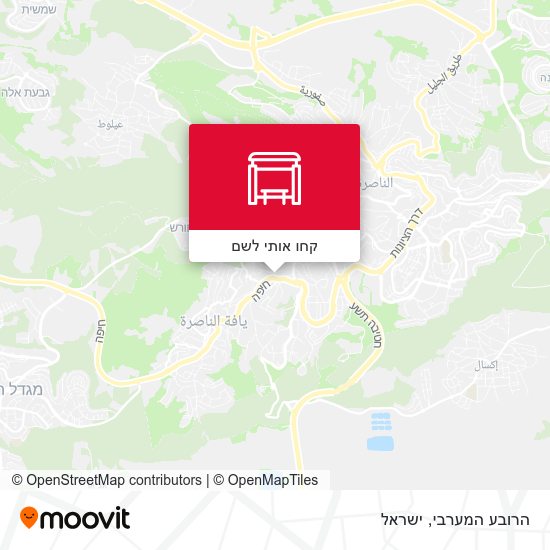 מפת הרובע המערבי