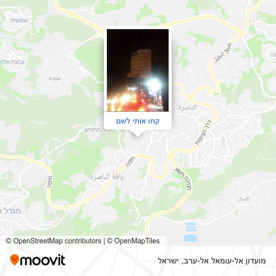 מפת מועדון אל-עומאל אל-ערב