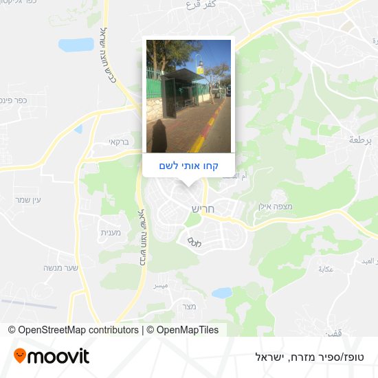 מפת טופז/ספיר מזרח