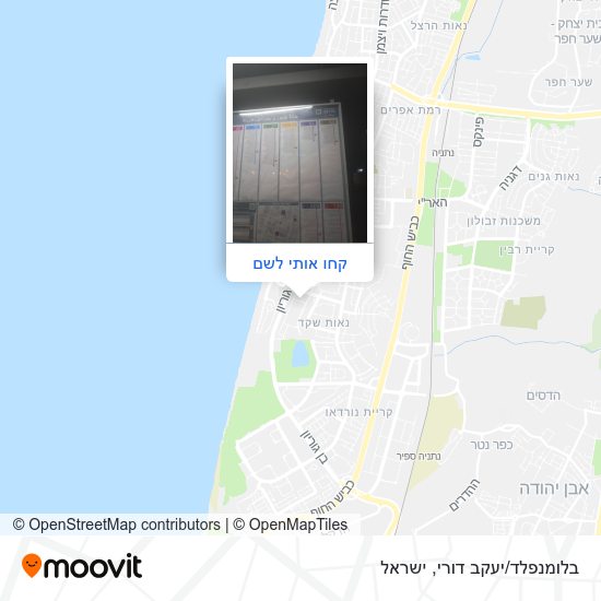 מפת בלומנפלד/יעקב דורי