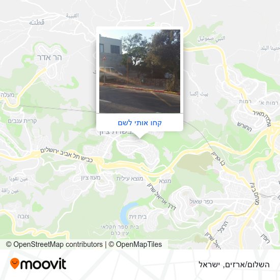 מפת השלום/ארזים