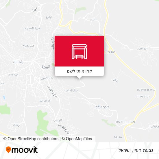 מפת גבעת העיי