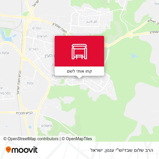 מפת הרב שלום שבזי/ש''י עגנון