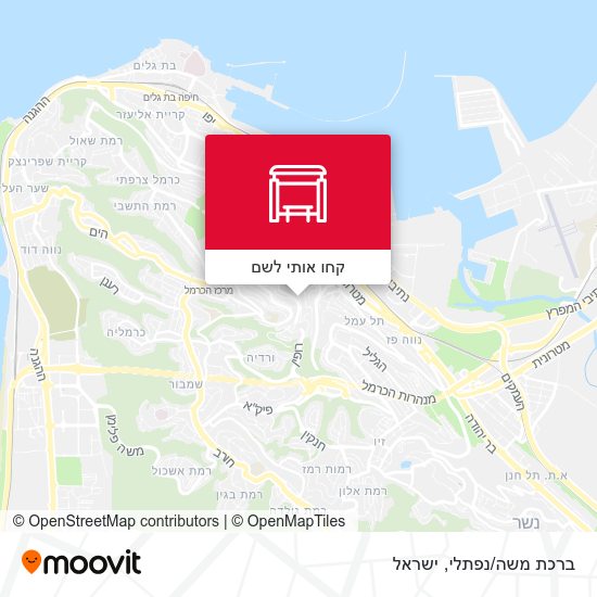 מפת ברכת משה/נפתלי