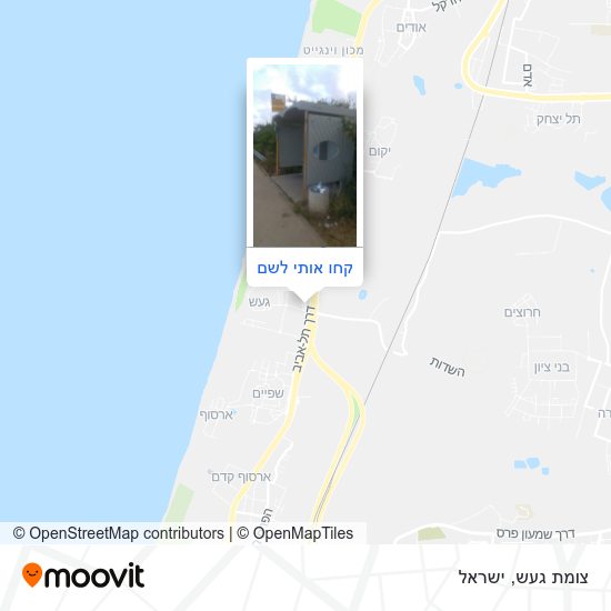 מפת צומת געש