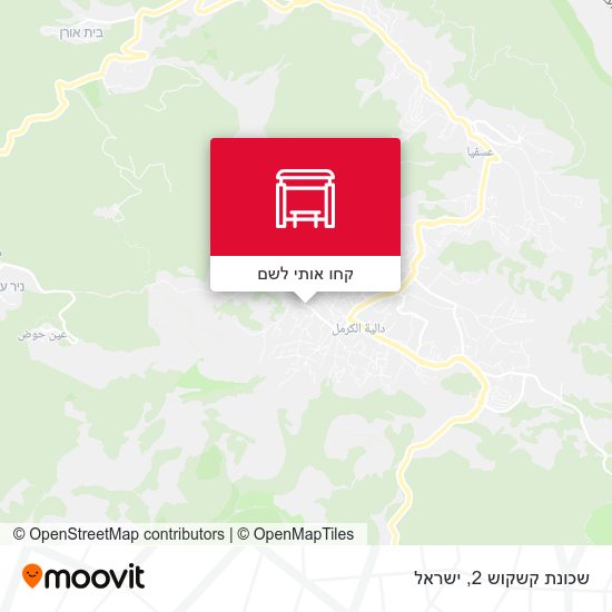 מפת שכונת קשקוש 2