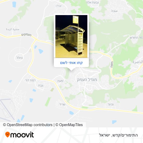 מפת התימורים/קדש