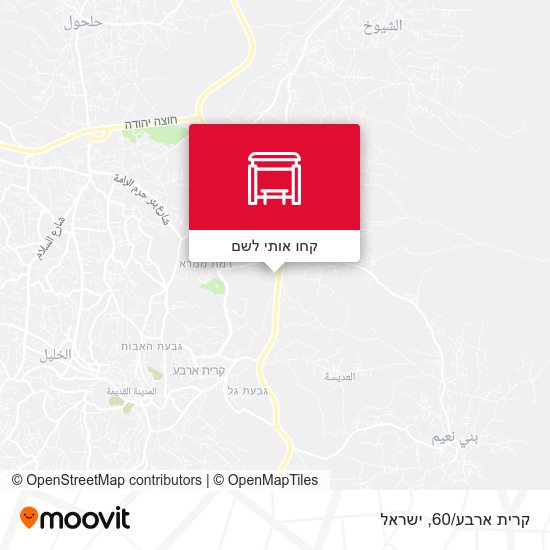 מפת קרית ארבע/60