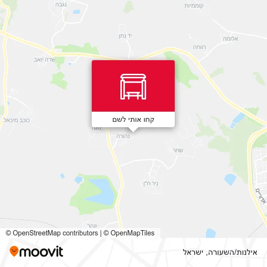 מפת אילנות/השעורה