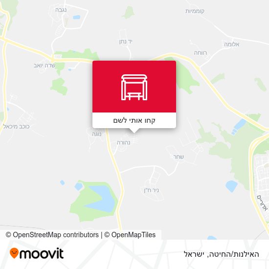 מפת האילנות/החיטה