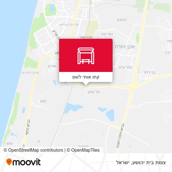 מפת צומת בית יהושע