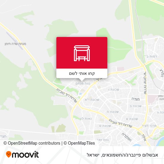 מפת אבשלום פיינברג/החשמונאים