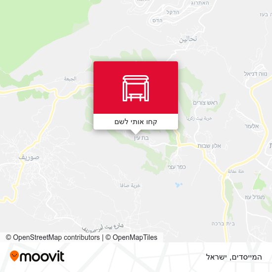 מפת המייסדים