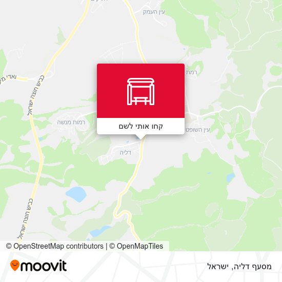 מפת מסעף דליה