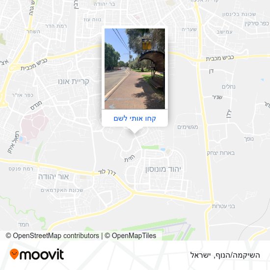 מפת השיקמה/הנוף
