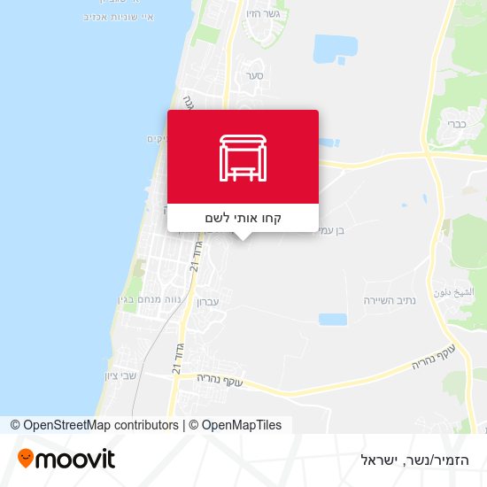 מפת הזמיר/נשר
