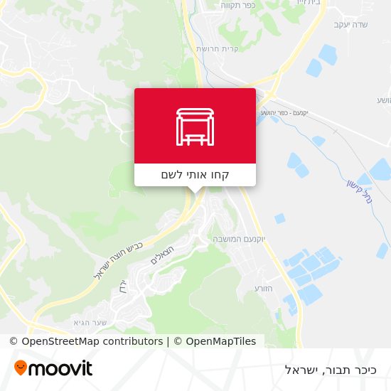 מפת כיכר תבור