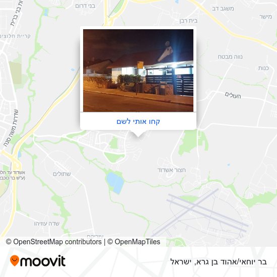 מפת בר יוחאי/אהוד בן גרא