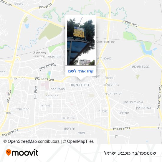 מפת שטמפפר/בר כוכבא