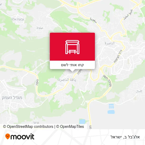 מפת אלג'בל ב