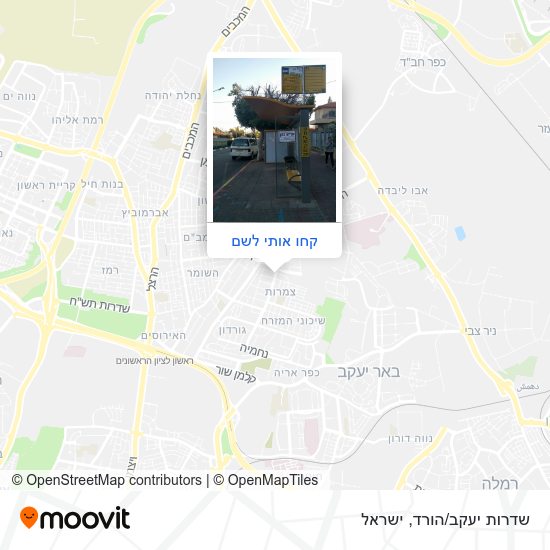 מפת שדרות יעקב/הורד