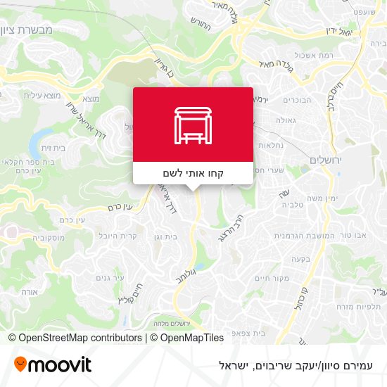 מפת עמירם סיוון/יעקב שריבוים