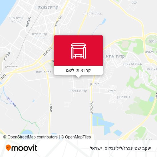 מפת יעקב שטיינברג/לילינבלום