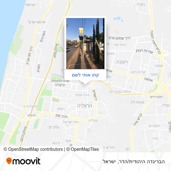 מפת הבריגדה היהודית/הדר
