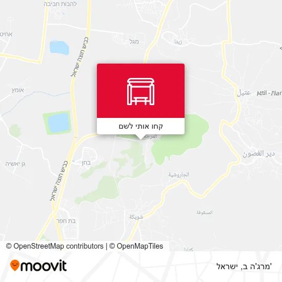 מפת 'מרג'ה ב