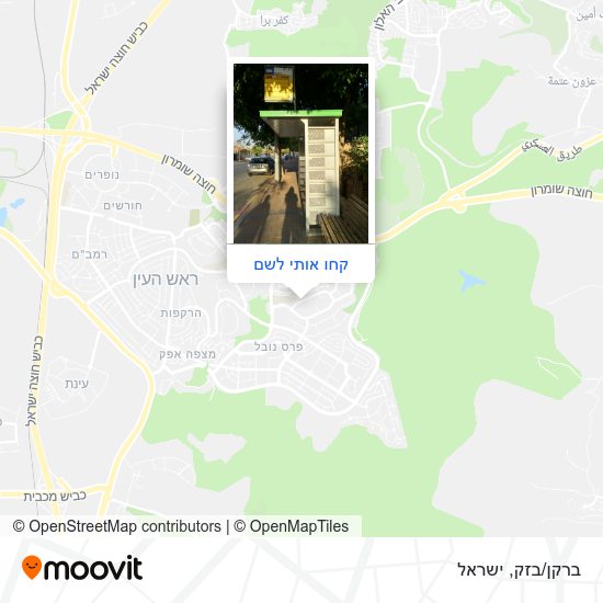 מפת ברקן/בזק