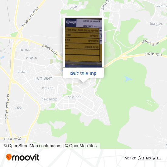 מפת ברקן/ארבל